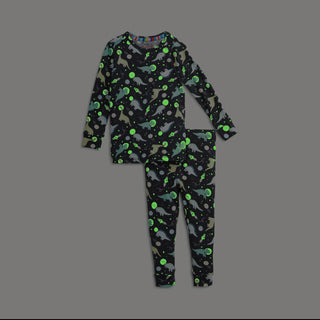 Magnetic Me Astroceratops Modal Long Sleeve Pajamas | Boys
