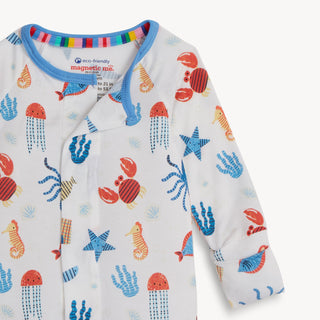 Magnetic Me Deep Chic Blue Modal Magnetic Convertible Coverall