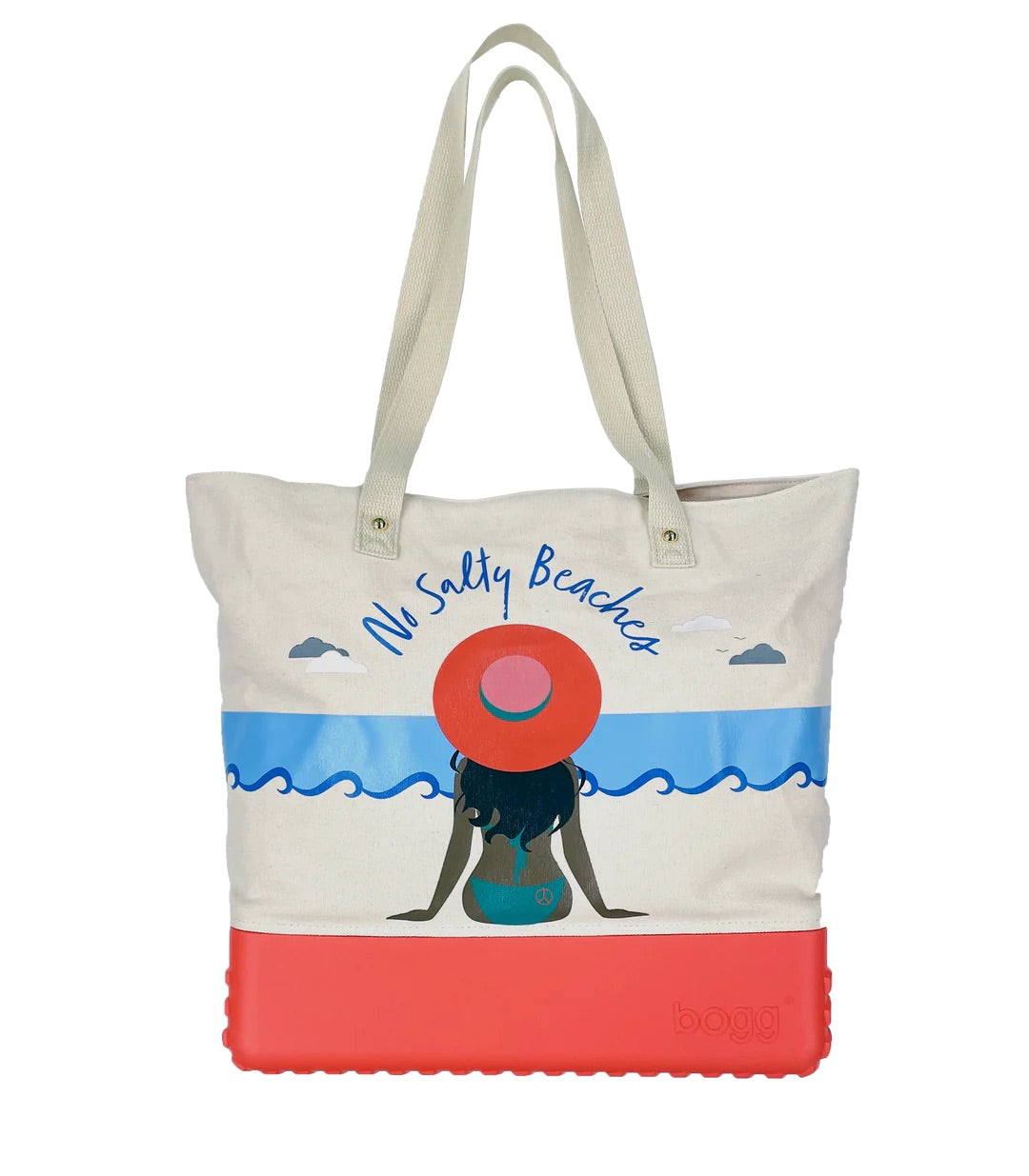 Bogg Bag Salty Beaches Canvas Bag