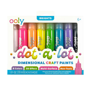 OOLY - Dot-A-Lot: Dimensional Craft Paint Bright