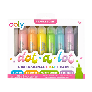 OOLY - Dot-A-Lot: Dimensional Craft Paint Pearlescent