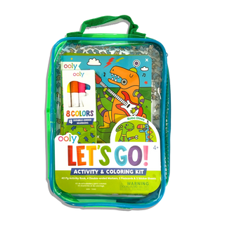 OOLY - Let's Go! Activity & Coloring Kit Robo Dino