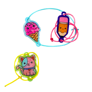 OOLY Shrink Its! D.I.Y. Shrink Art Kit - Shrink Art Bracelet Kit B.F.