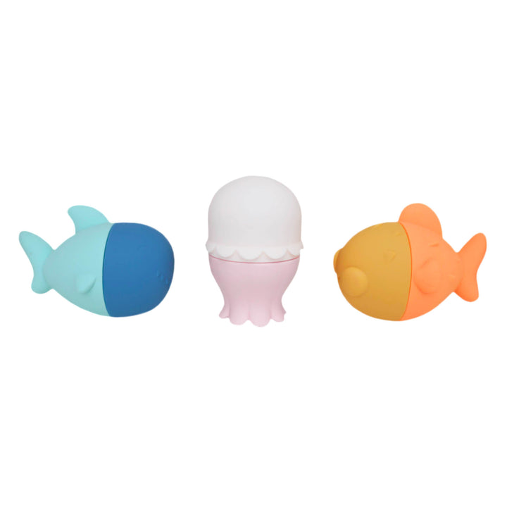 Copper Pearl Oceana Squirtie Bath Toy Set