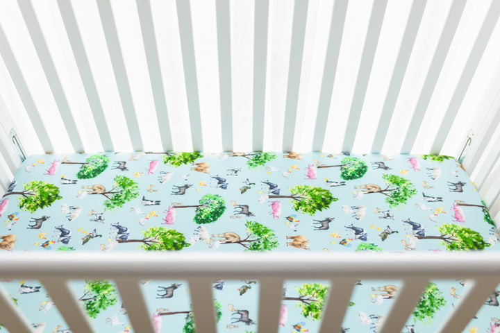 Posh Peanut Brayden Crib Sheet