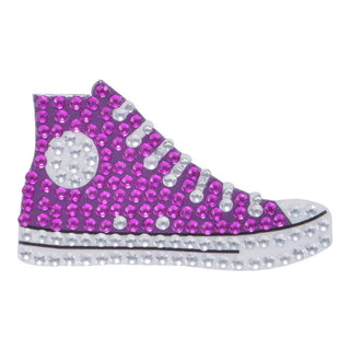StickerBeans Purple Sneaker