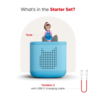 Tonies 2 Starter Set Ms. Rachel Sky Blue