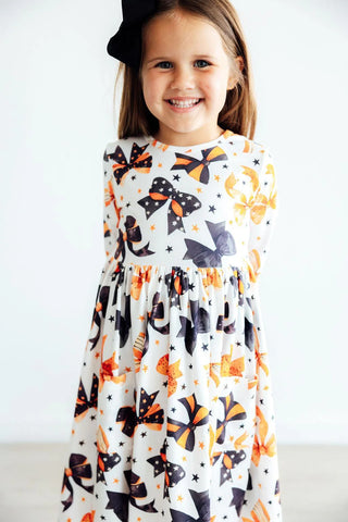 Mila & Rose Trick or Twirl 3/4 Sleeve Pocket Dress