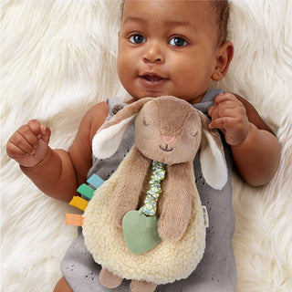 Itzy Ritzy - Taupe Bunny Itzy Friends Lovey™ Plush