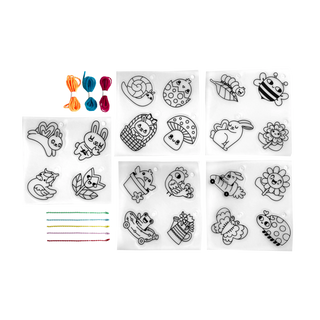 OOLY - Shrink-its! DIY Shrink Art Kit - Garden Pals