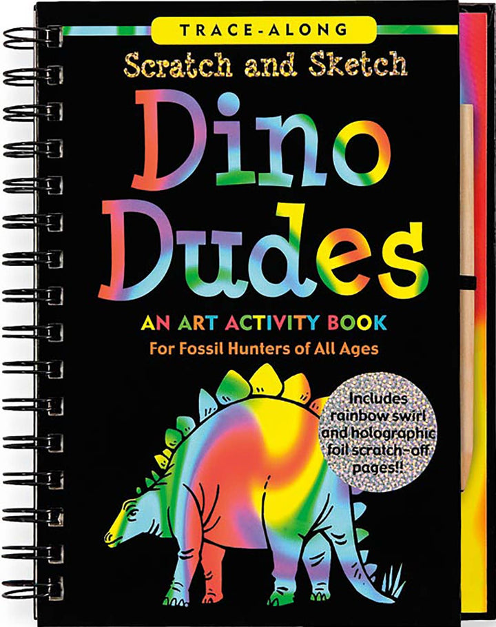 Peter Pauper Press - Dino Dudes Scratch & Sketch™