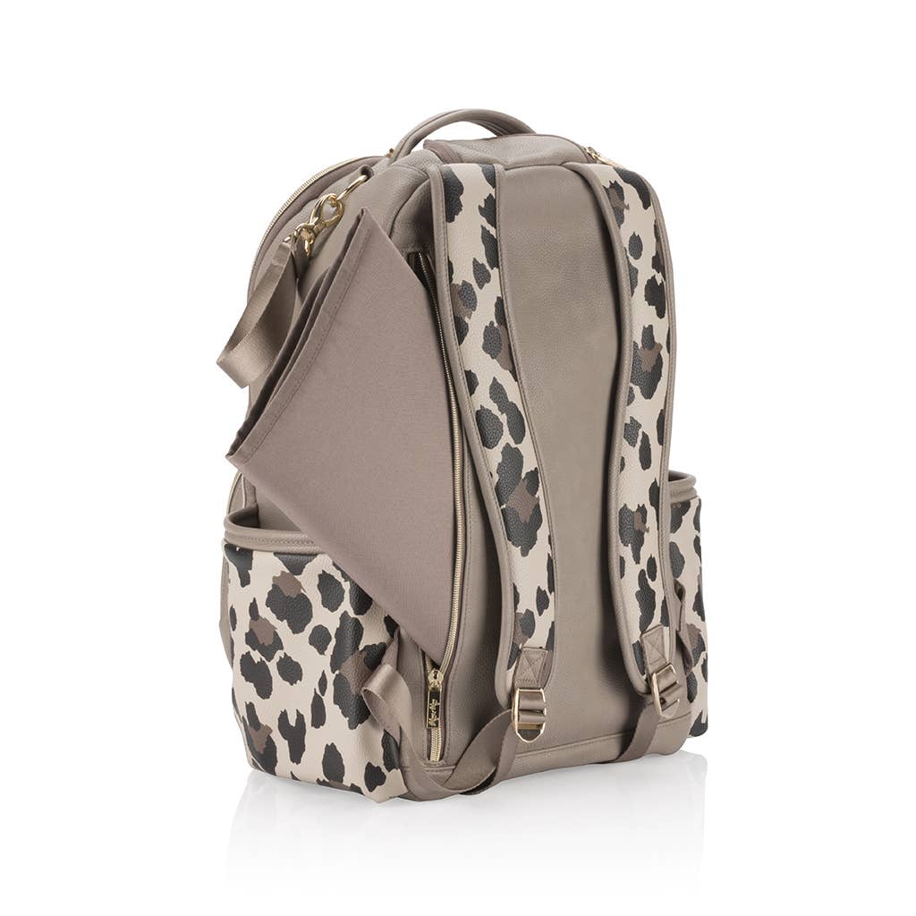 Itzy Ritzy - Leopard Boss Plus™ Backpack Diaper Bag
