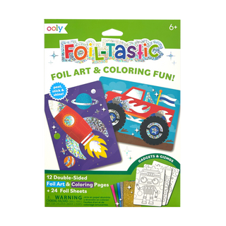 OOLY - Foil-tastic Foil Art Kit: Gadgets & Gizmos
