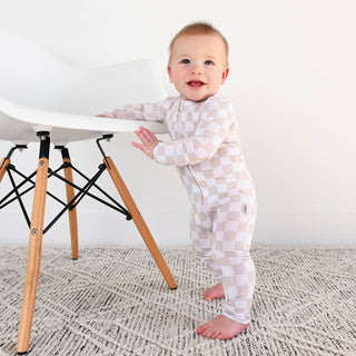 Gigi and Max - Oakley Zip Bamboo Baby Pajama Sleepies Little Baby