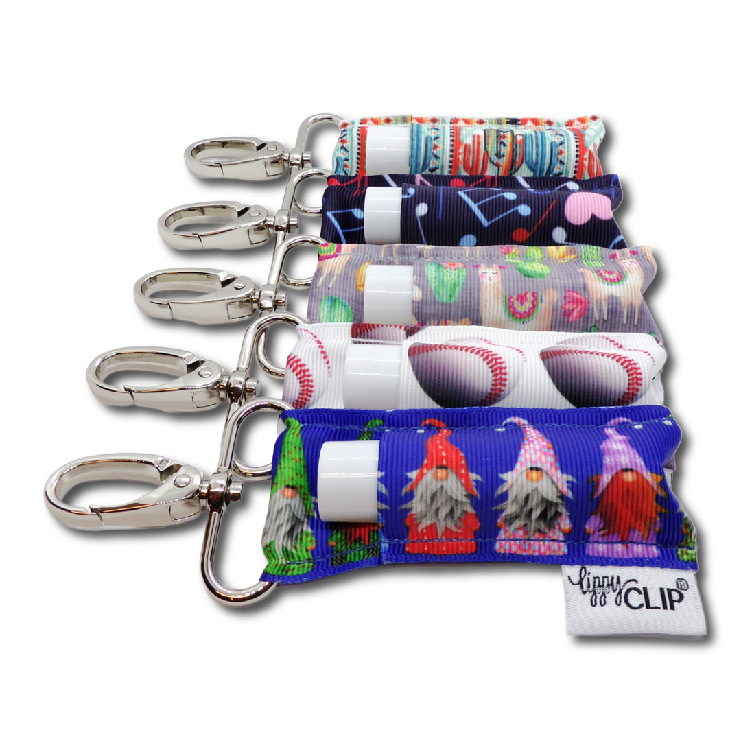 LippyClip Lip Balm Holder - Baseballs LippyClip® Lip Balm Holder for Chapstick