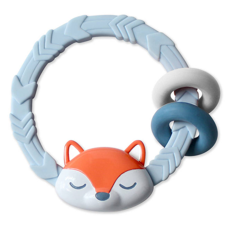 Itzy Ritzy - Ritzy Rattle™ Silicone Teether Rattles Fox