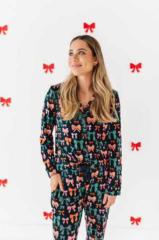 Kiki + Lulu - Merry Little Bows Mama Lounge Set