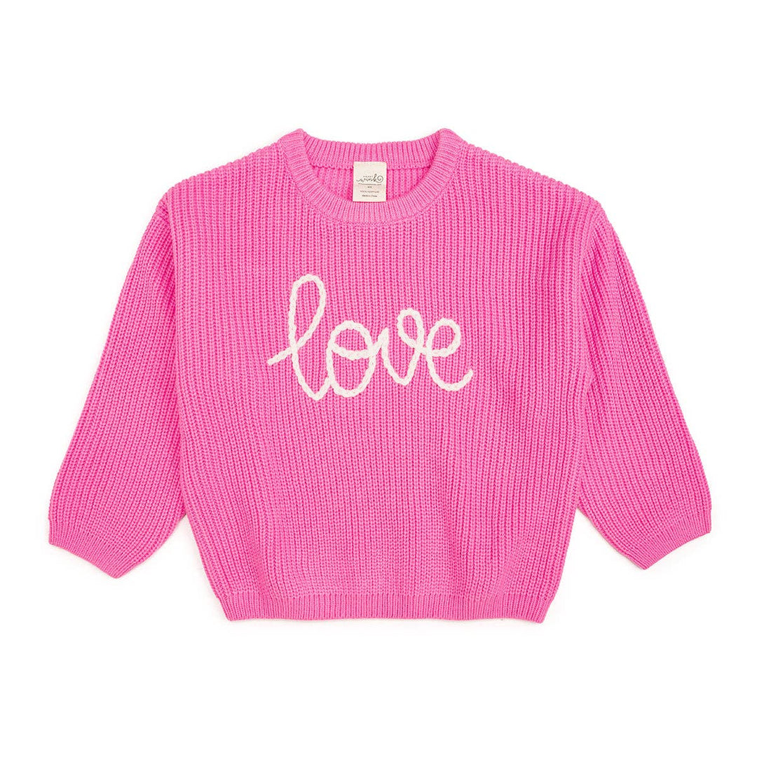 Sweet Wink - Love Valentine's Day Knit Sweater - Mommy and Me