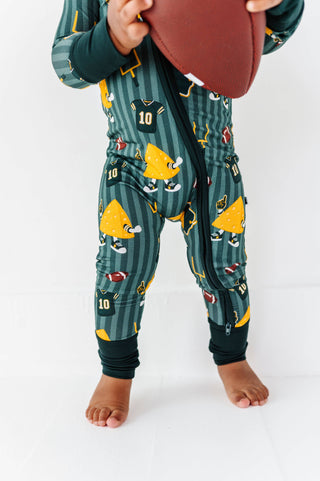 Kiki + Lulu - Wisconsin Football Convertible Footies