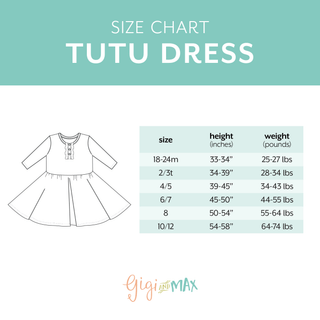 Gigi and Max - Millie Moo TUTU DRESS Bamboo Farm Kids Clothing