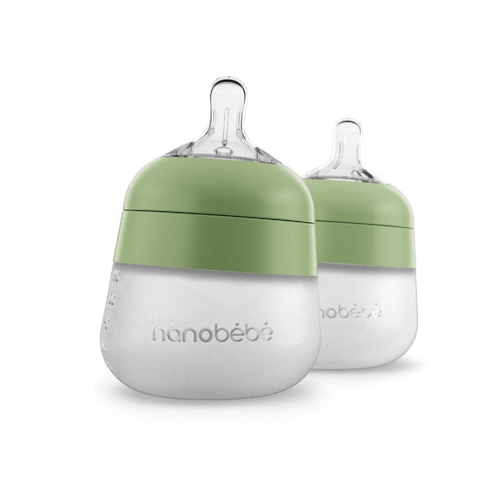 Nanobebe US - 5oz Flexy Silicone Baby Bottle