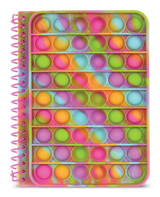 Iscream - Rainbow Tie Dye Popper Journal