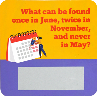Peter Pauper Press Lunch Box Riddles Scratch-Off Deck | 60 Cards