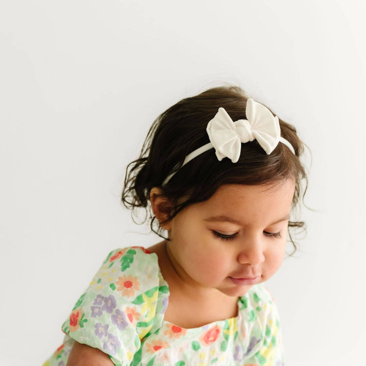 Baby Bling Bows - BABY FAB® SKINNY: ballet pink