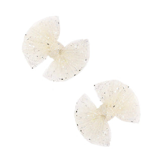 Baby Bling Bows - Baby Bling Bows - Baby Bling® 2 - Pack Tulle Baby FAB® hair bow clips - Classy Rascals Boutique