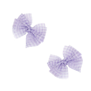 Baby Bling Bows - Baby Bling Bows - Baby Bling® 2 - Pack Tulle Baby FAB® hair bow clips - Classy Rascals Boutique