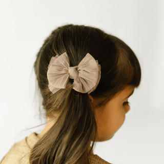 Baby Bling Bows - Baby Bling Bows - Baby Bling® 2 - Pack Tulle Baby FAB® hair bow clips - Classy Rascals Boutique