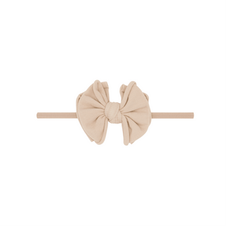 Baby Bling Bows - Baby Bling Bows - Baby Bling® Baby FAB® Skinny soft nylon bow headband - Classy Rascals Boutique