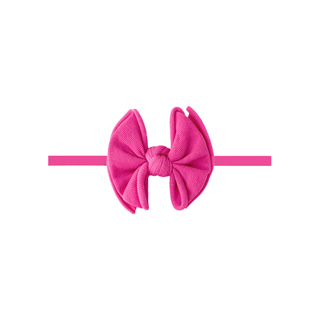 Baby Bling Bows - Baby Bling Bows - Baby Bling® Baby FAB® Skinny soft nylon bow headband - Classy Rascals Boutique