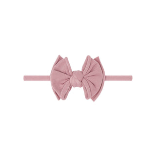 Baby Bling Bows - Baby Bling Bows - Baby Bling® Baby FAB® Skinny soft nylon bow headband - Classy Rascals Boutique