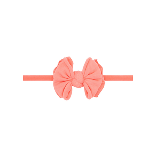 Baby Bling Bows - Baby Bling Bows - Baby Bling® Baby FAB® Skinny soft nylon bow headband - Classy Rascals Boutique