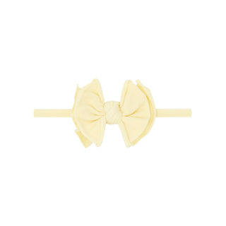 Baby Bling Bows - Baby Bling Bows - Baby Bling® Baby FAB® Skinny soft nylon bow headband - Classy Rascals Boutique