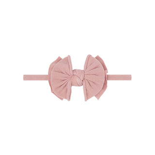Baby Bling Bows - Baby Bling Bows - Baby Bling® Baby FAB® Skinny soft nylon bow headband - Classy Rascals Boutique