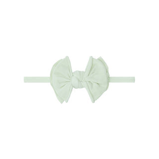 Baby Bling Bows - Baby Bling Bows - Baby Bling® Baby FAB® Skinny soft nylon bow headband - Classy Rascals Boutique