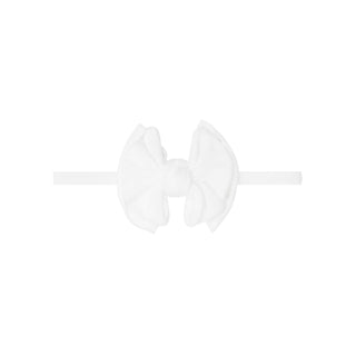 Baby Bling Bows - Baby Bling Bows - Baby Bling® Baby FAB® Skinny soft nylon bow headband - Classy Rascals Boutique