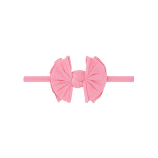 Baby Bling Bows - Baby Bling Bows - Baby Bling® Baby FAB® Skinny soft nylon bow headband - Classy Rascals Boutique