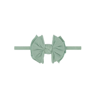 Baby Bling Bows - Baby Bling Bows - Baby Bling® Baby FAB® Skinny soft nylon bow headband - Classy Rascals Boutique