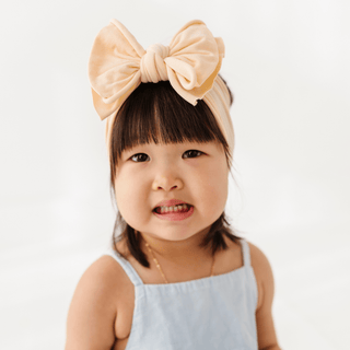 Baby Bling Bows - Baby Bling Bows - Baby Bling® FAB - BOW - LOUS® soft nylon bow headband - Classy Rascals Boutique