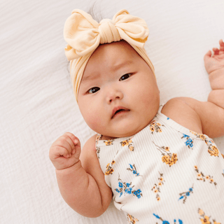 Baby Bling Bows - Baby Bling Bows - Baby Bling® FAB - BOW - LOUS® soft nylon bow headband - Classy Rascals Boutique