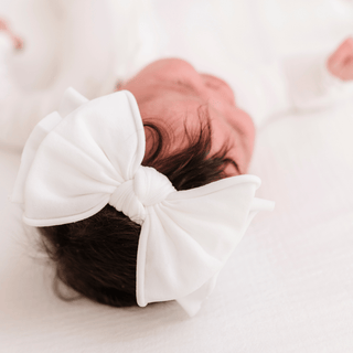 Baby Bling Bows - Baby Bling Bows - Baby Bling® FAB - BOW - LOUS® soft nylon bow headband - Classy Rascals Boutique