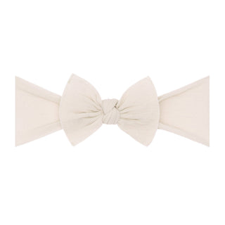 Baby Bling Bows - Baby Bling Bows - Baby Bling® Itty Bitty Knot small soft nylon bow headband - Classy Rascals Boutique