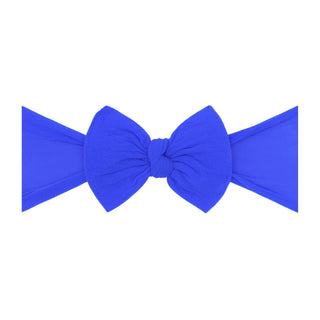 Baby Bling Bows - Baby Bling Bows - Baby Bling® Itty Bitty Knot small soft nylon bow headband - Classy Rascals Boutique