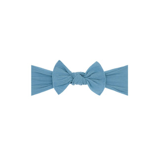 Baby Bling Bows - Baby Bling Bows - Baby Bling® Itty Bitty Knot small soft nylon bow headband - Classy Rascals Boutique