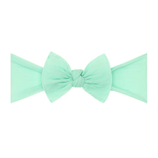 Baby Bling Bows - Baby Bling Bows - Baby Bling® Itty Bitty Knot small soft nylon bow headband - Classy Rascals Boutique