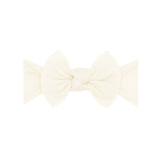 Baby Bling Bows - Baby Bling Bows - Baby Bling® Itty Bitty Knot small soft nylon bow headband - Classy Rascals Boutique