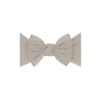 Baby Bling Bows - Baby Bling Bows - Baby Bling® Itty Bitty Knot small soft nylon bow headband - Classy Rascals Boutique